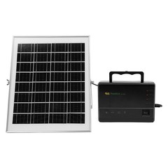 12V Solar Inverter Power Generator Solar Generator with Bulbs