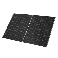 Uimoso 2PCS 400W Dual-Sided Solar Panels with 24% Efficiency Monocrystalline
