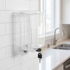 Lockable Outlet Cover – Clear Waterproof Socket Protector for 86 Type Outdoor