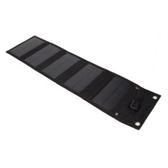 Solar Panel Foldable Waterproof 15W Portable Solar Cell Charger With USB Po KWZK