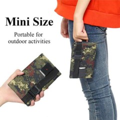 80W Solar Panel Folding Power Bank Outdoor Camping Hiking Phone USB Charger NEW