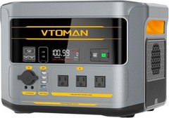 VTOMAN FlashSpeed 2400 Portable Power Station, 1408Wh LiFePO4 Battery 2400W