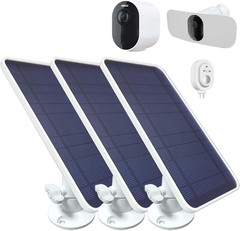 Solar Panel Charger for Arlo Pro 5S 2K, Pro 4, Pro 3, Ultra 2, Ultra 2 XL, Pro 4