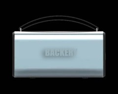 Backery Portable Power Station,37500mAh Solar Generator with 110V AC Outlet