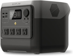 EF ECOFLOW Portable Power Station RIVER 2 Pro 700, 716Wh Lifepo4 Battery/70 Min