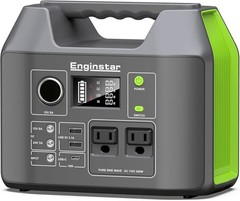 Lightweight 6.5 lbs Solar Generator with Multiple Charging Options for Outdoors