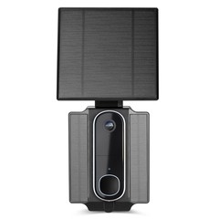 Wasserstein Solar Charger for Arlo 2K, Wyze Duo & eufy E340/C30/C31 Doorbells