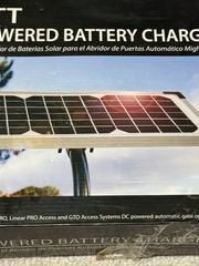 Genuine Mighty Mule Solar Panel Gate Opener FM123 10 Watt Solar Panel – Unused