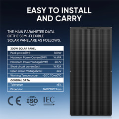 600W Flexible Solar Panel Mono 12V Portable Power Camping Home RV Battery Charge