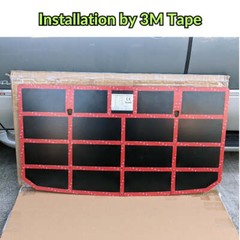 For Toyota FJ Cruiser 105W 12V Lensun Hood Solar Panel ETFE Anti Glare Offroad