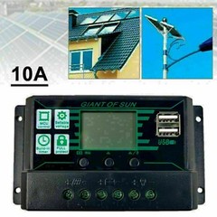 10A-100A MPPT Solar Panel Regulator Charge Controller 12/24V Focus Tracking UK