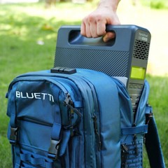 BLUETTI 300W Handsfree 1 Portable Power Station+Backpack for Drone Gopro