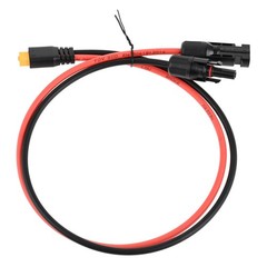 Solar Charging Cable Solar Panel Adapter 60CM Solar Plug to XT60 Connector Cable