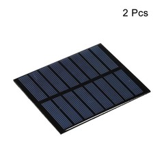 2 x Mini Solar Panel Cell 4V 200mA 0.8W 100mm x 80mm for DIY Electric