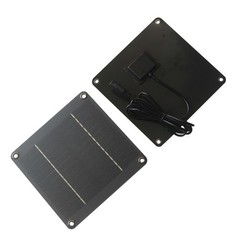 Efficient 4W 12V Solar Panel Kit Waterproof ABS Housing for Garden Street Light