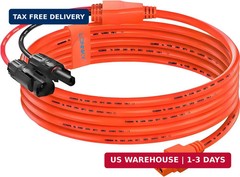 6.6FT Solar to XT60i Charging Cable, 12AWG Solar Connector to XT60i Connector So