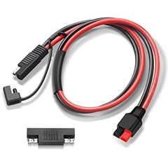 Solar SAE Cable 10AWG Extension Anderson Connector 2 Ft