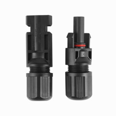 1 Pair MC4 Male Female Solar Wire PV Photovoltaic Connectors Cable Coupler M/F