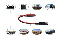 14AWG SAE Connector Extension Cable, (3Pack) SAE Quick Connector Disconnect P…