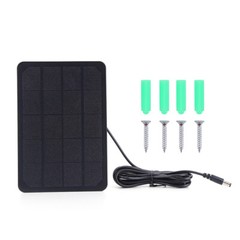4W 5V Solar Panel for USB Power CCTV Camera Security Cam Battery Charger Outdoor