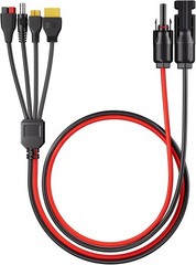 4-in-1 Solar Extension Cable Adapter to XT60 Connector for Solar Charger
