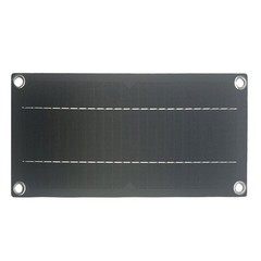 600W 100A Solar Panel Dripping Glues Plate With Wire Solar Systems Module Use