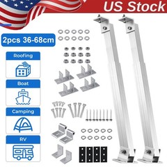 36-68cm Solar Panel Ground Mount Bracket Roof Surface Adjustable Frame 2-10 PCS