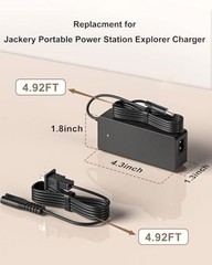 Jackery Charger 24V 90W AC Adapter for Jackery Portable Power