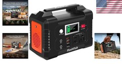 Flashfish 200W Power Station – 40800mAh Battery With AC, DC & USB Outputs
