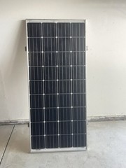 GA Power 170 watt solar panel Rectanglular 24” wide x 54” long x 2” wide 22 Volt