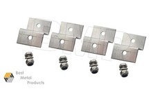 (40) Solar Panel Z-Bracket Mount Mounting Set RV Boat Flat Roof Wall Aluminum