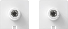 1/4 Inch Threaded Mount Adapter for Ring Solar Panel – 2 Pack, White