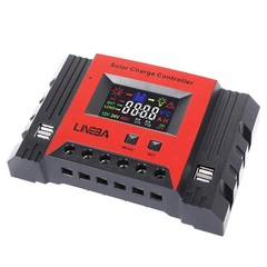 5200W 100A Auto Solar Charge Controller LCD Display Current PWM Controller 4 USB