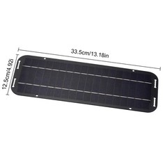 30W Solar Panel 12V Trickle Charger Battery Charger Kit Maintainer Boat Car RV