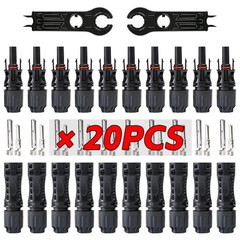 Panel Connector 1500V 30A PPO/PPE Stecker Kit PV Branch Crimping Pliers Tools
