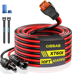 10FT 10AWG Solar to Xt60I, 3 6 10 16 20 25FT Solar Panel Connector to Xt60I-F A