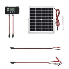 40W Monocrystalline Solar plate Kits None Battery Direct Drive Solar plate