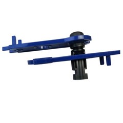 2pcs MC-4 Solar Connector Tool Fit for Spanner Wrench PV Panel Wire Connect Blue