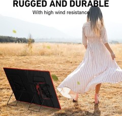 Portable Adjustable Solar Panel Stand for RV, Camping – Durable Stainless Steel