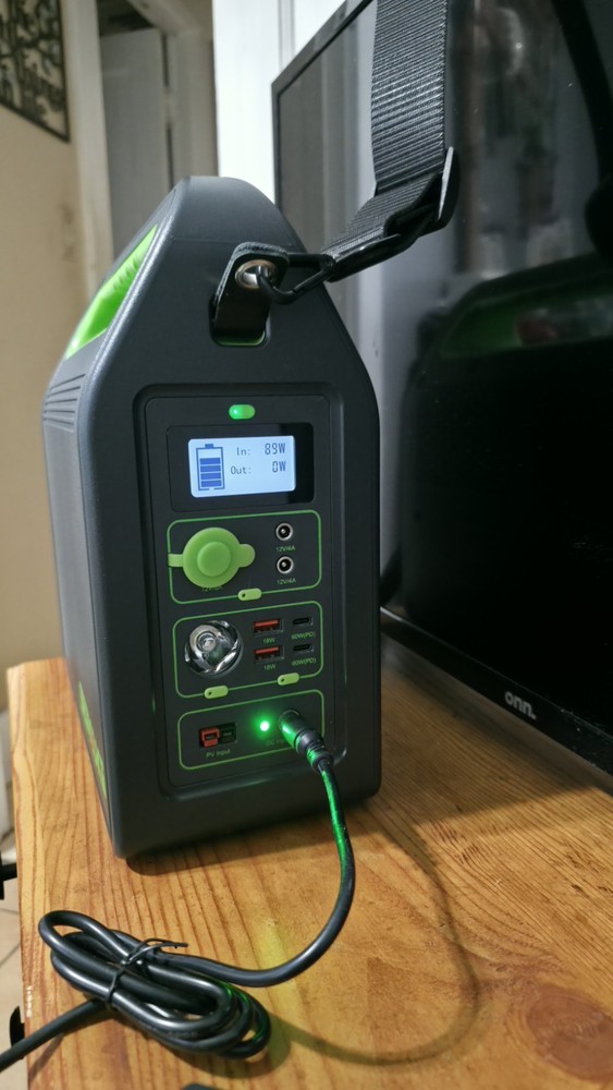 SEMOOKII SOLAR GENERATOR 600W Kit with 100W Solar Panel