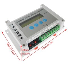 6000N Single Axis Solar Tracker Complete Kit W/ 12″ Linear Actuator + Controller