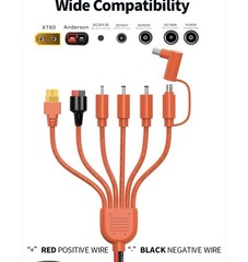 Tonton 7 In 1 Versatile Solar Panel Connection Kit for Universal Power Stations