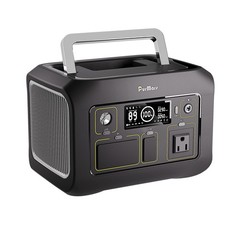 300W Portable Power Station (Peak 500W),LiFePO4 Solar Generator