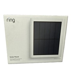 Ring 2nd Generation 4W Solar Panel for Select Ring Security Cameras – White