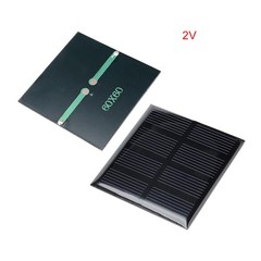 5X 2V 160mA Poly Mini Solar Cell Panel Module for Phone Light Charger 60x60mm