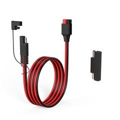 2 pack – 12AWG SAE to Anderson Adapter Cable – Solar Battery Power Connector