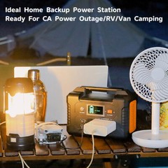 Flashfish 200W 151Wh Portable Power Station Generator for Camping Fishing S7G4