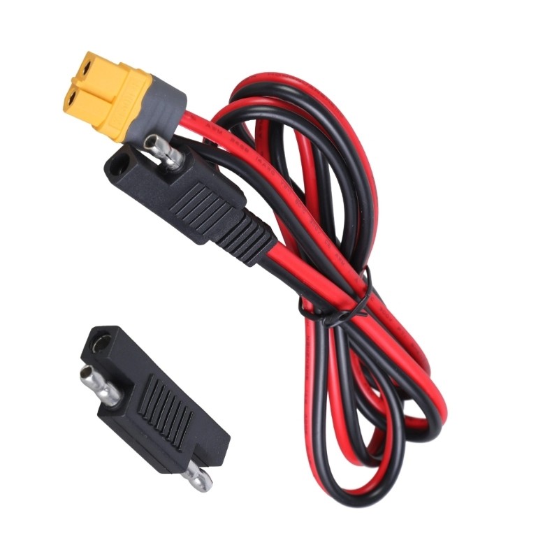 SAE to XT60 Female Extension Cable 14AWG XT60 to SAE Cable for Battery