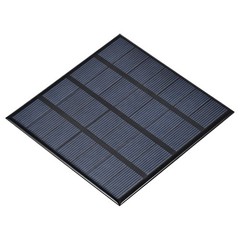 7V 0.84W 120mA Mini Polycrystalline Solar Panel 4.3×4.3″/110x110mm