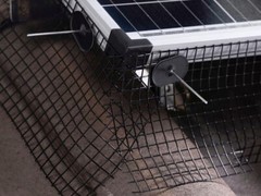 Rotak 8in X 80ft Solar Panel Bird Squirrel 8″x100′ with 50 fastener clips(S)